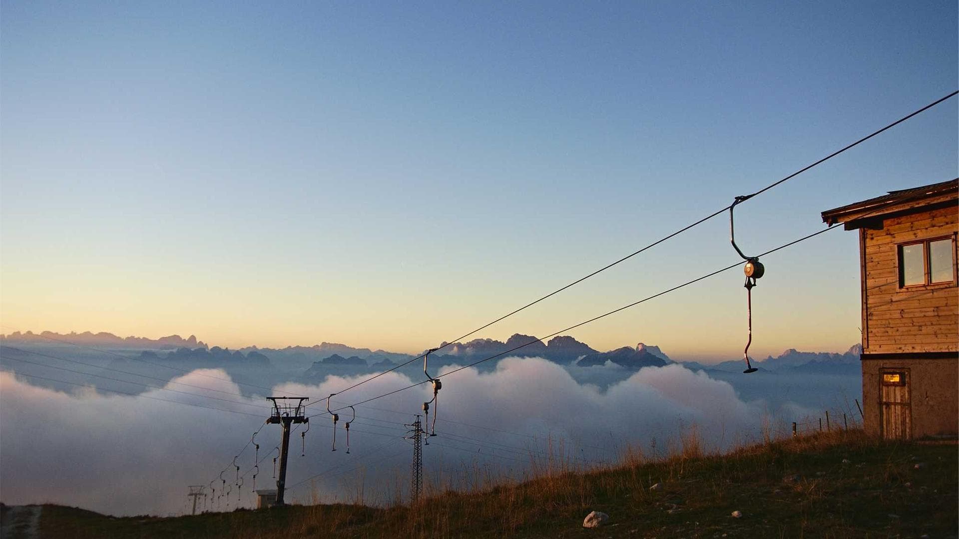 A luxurious hotel view